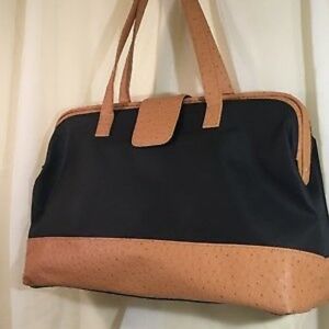 Elizabeth Arden Large Black Tote Travel Work Bag B